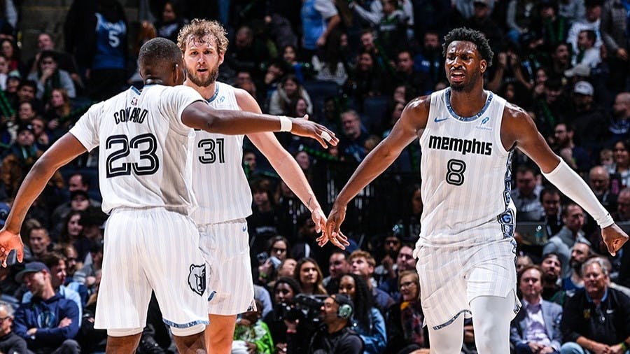 Balanced Grizzlies cool off Timberwolves to halt six-game skid 